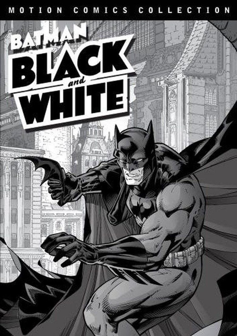 Batman: Black and White Motion Comics Poster of Batman: Black and White Motion Comics