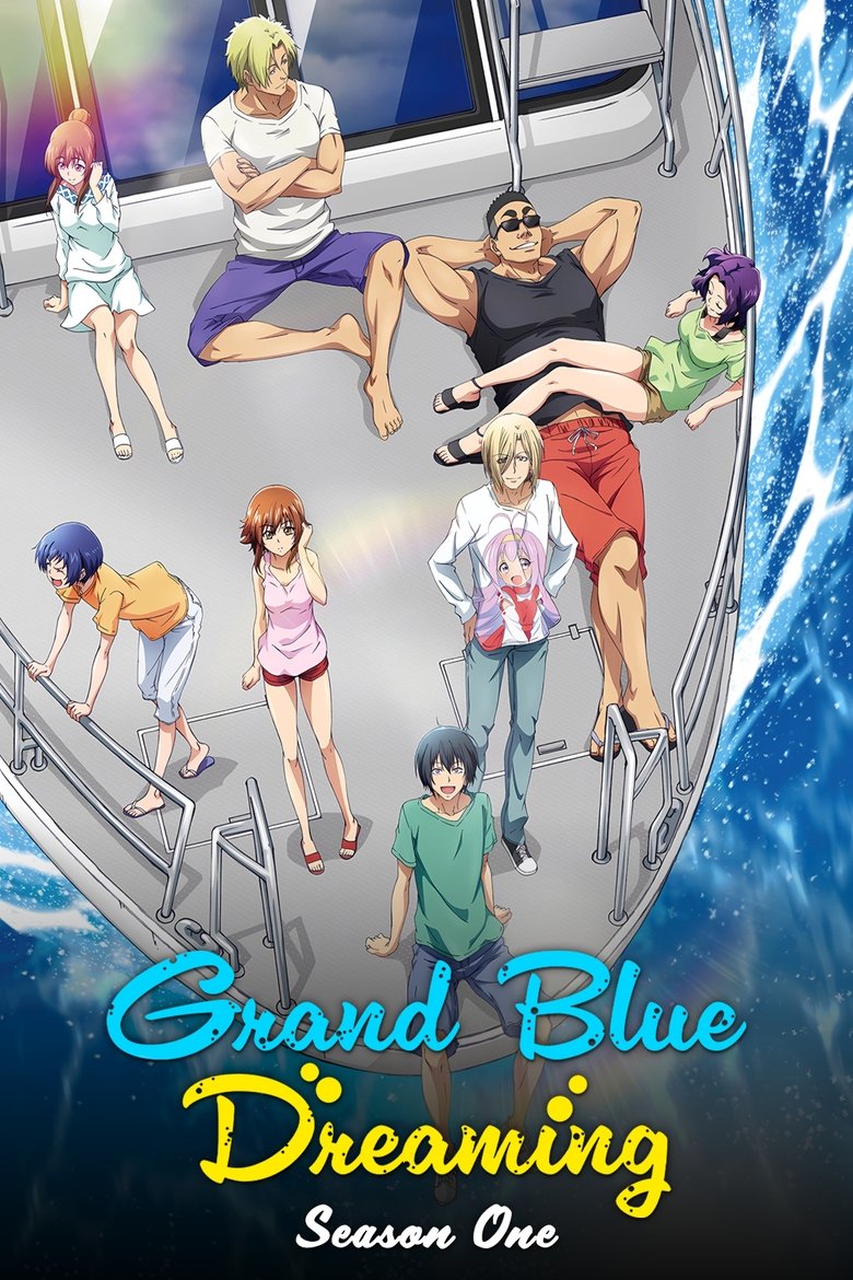 Cast and Crew in Grand Blue Dreaming - Truth or Dare (Season 1 - Episode 9) - Truth or Dare Poster of Cast and Crew in Grand Blue Dreaming - Truth or Dare (Season 1 - Episode 9) - Truth or Dare