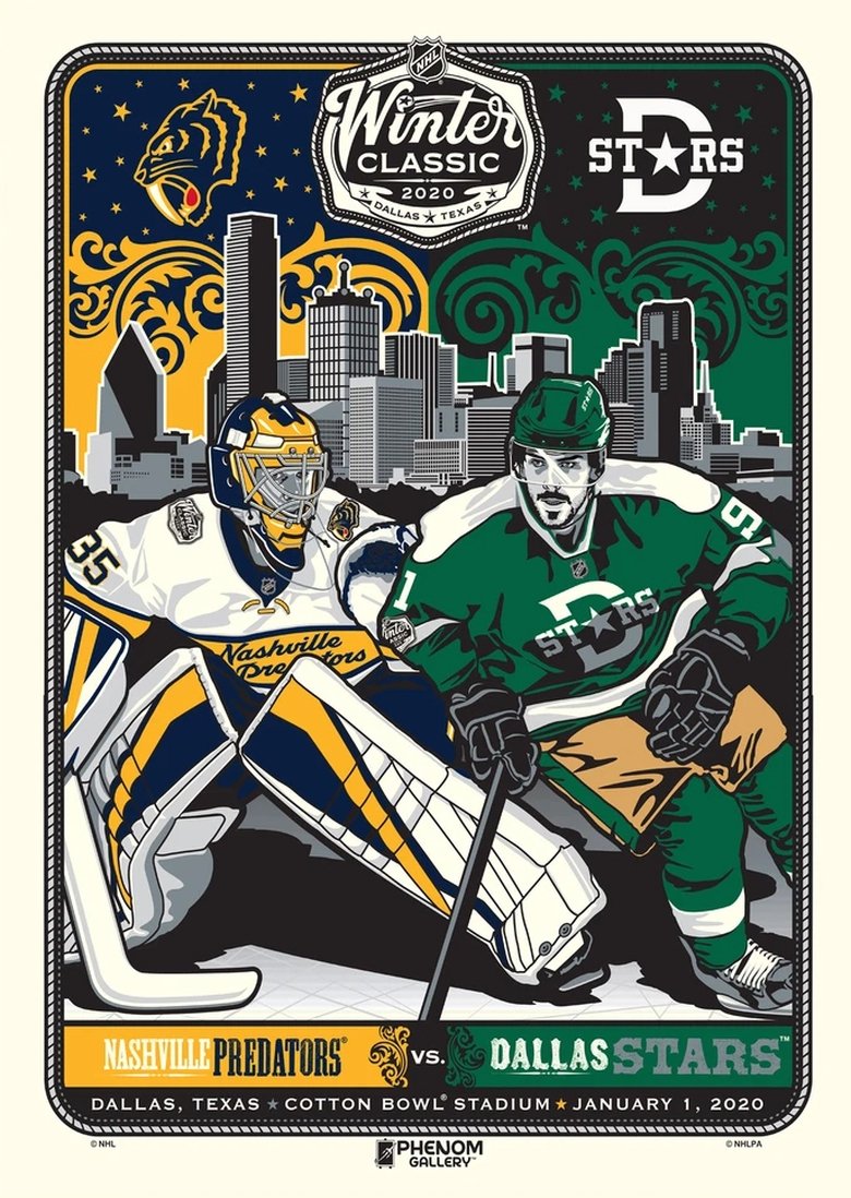 Episodes in Road To The NHL Winter Classic - 2020: Dallas Stars vs. Nashville Predators - 2020: Dallas Stars vs. Nashville Predators Poster of Episodes in Road To The NHL Winter Classic - 2020: Dallas Stars vs. Nashville Predators - 2020: Dallas Stars vs. Nashville Predators