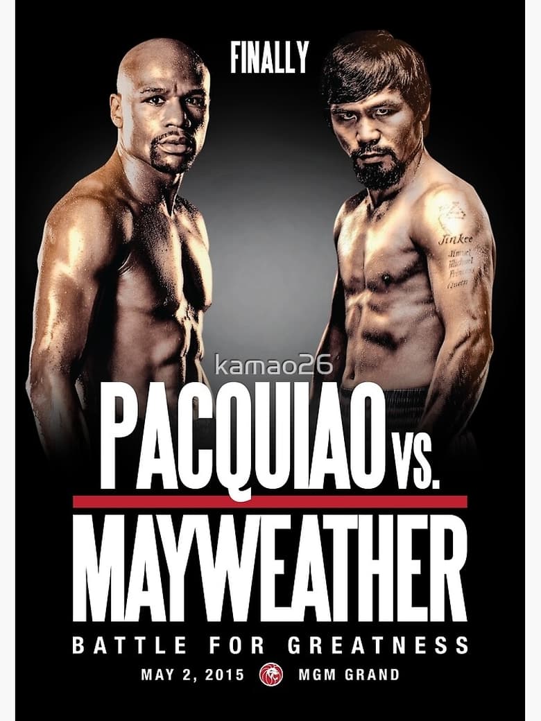 Inside Mayweather vs Pacquiao Poster of Inside Mayweather vs Pacquiao