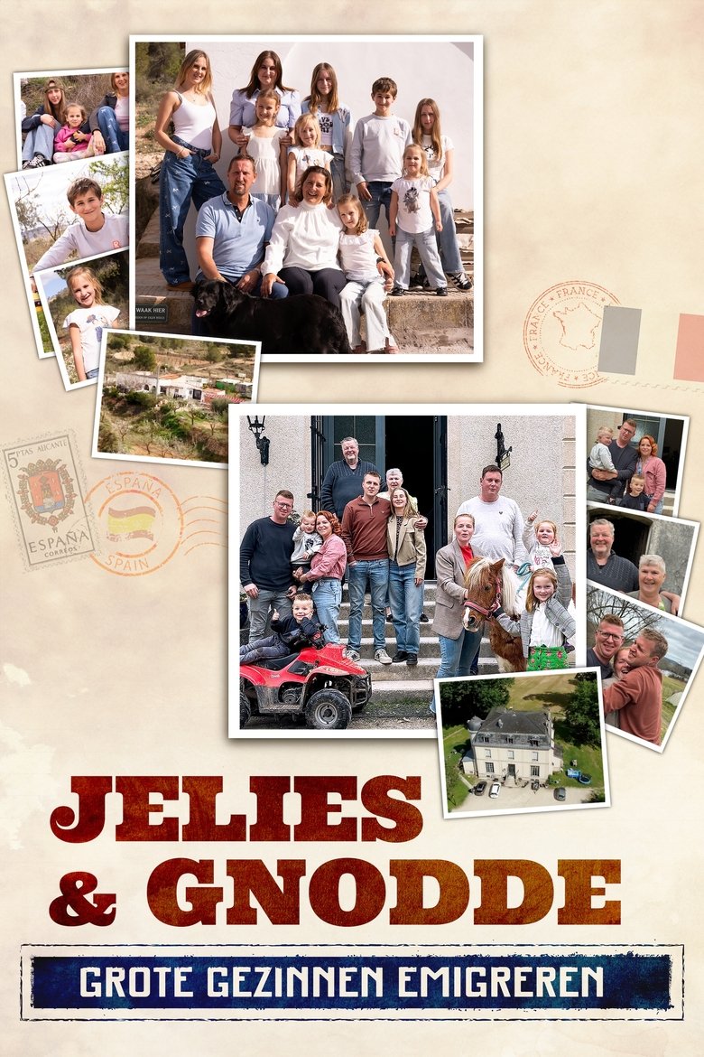 Jelies & Gnodde: Grote Gezinnen Emigreren Poster of Jelies & Gnodde: Grote Gezinnen Emigreren