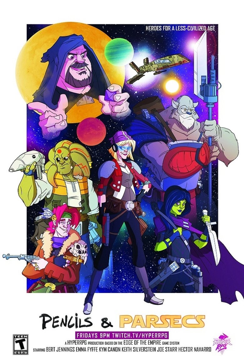 Pencils and Parsecs Poster of Pencils and Parsecs