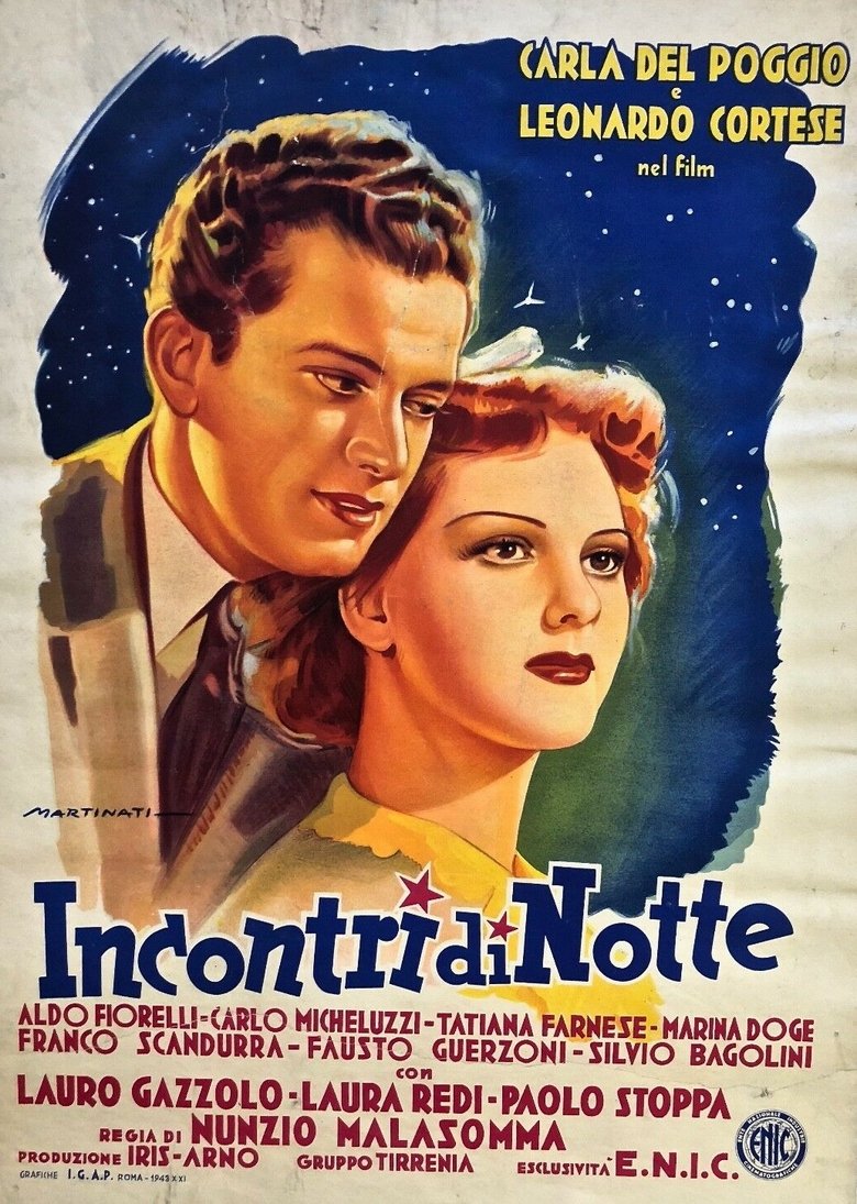 Incontri di notte Poster of Incontri di notte