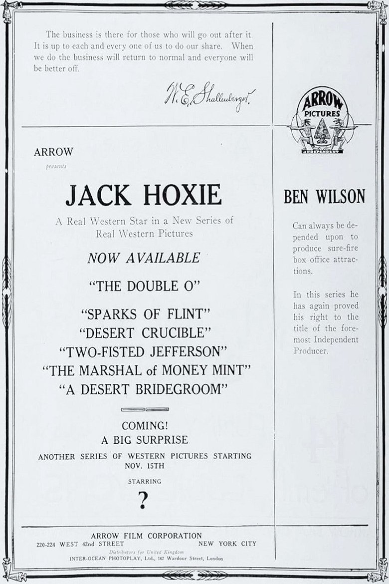 The Desert's Crucible Poster of The Desert's Crucible