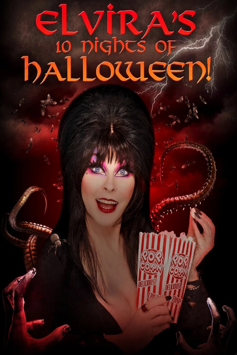 Elvira's 10 Nights of Halloween Poster of Elvira's 10 Nights of Halloween