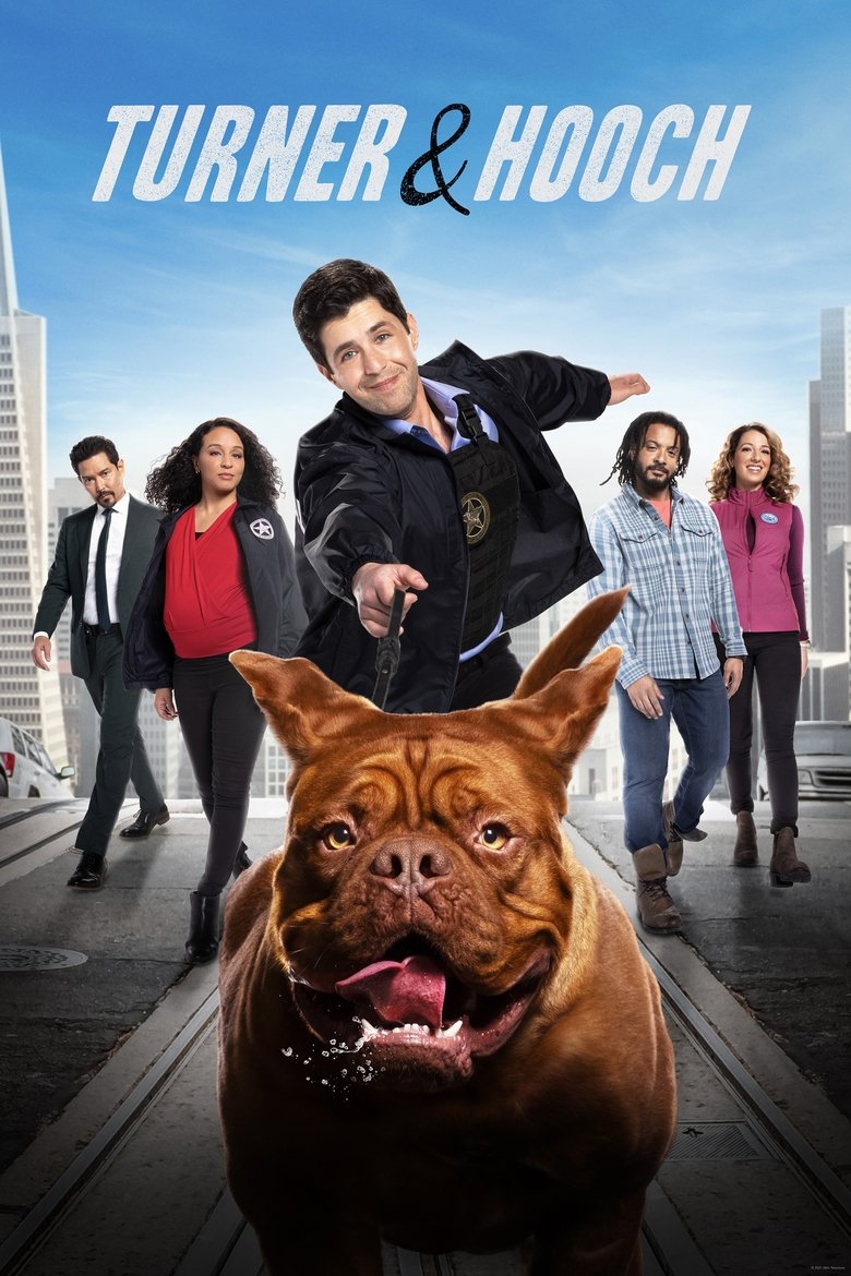 Cast and Crew in Turner & Hooch - Season 1 - Episode 9 - Witness Pup-tection Poster of Cast and Crew in Turner & Hooch - Season 1 - Episode 9 - Witness Pup-tection