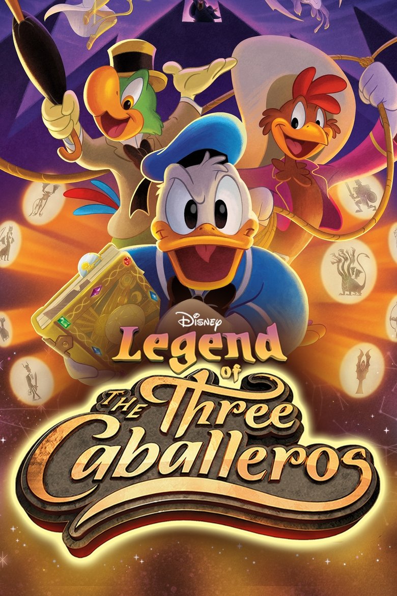 Legend of the Three Caballeros Poster of Legend of the Three Caballeros