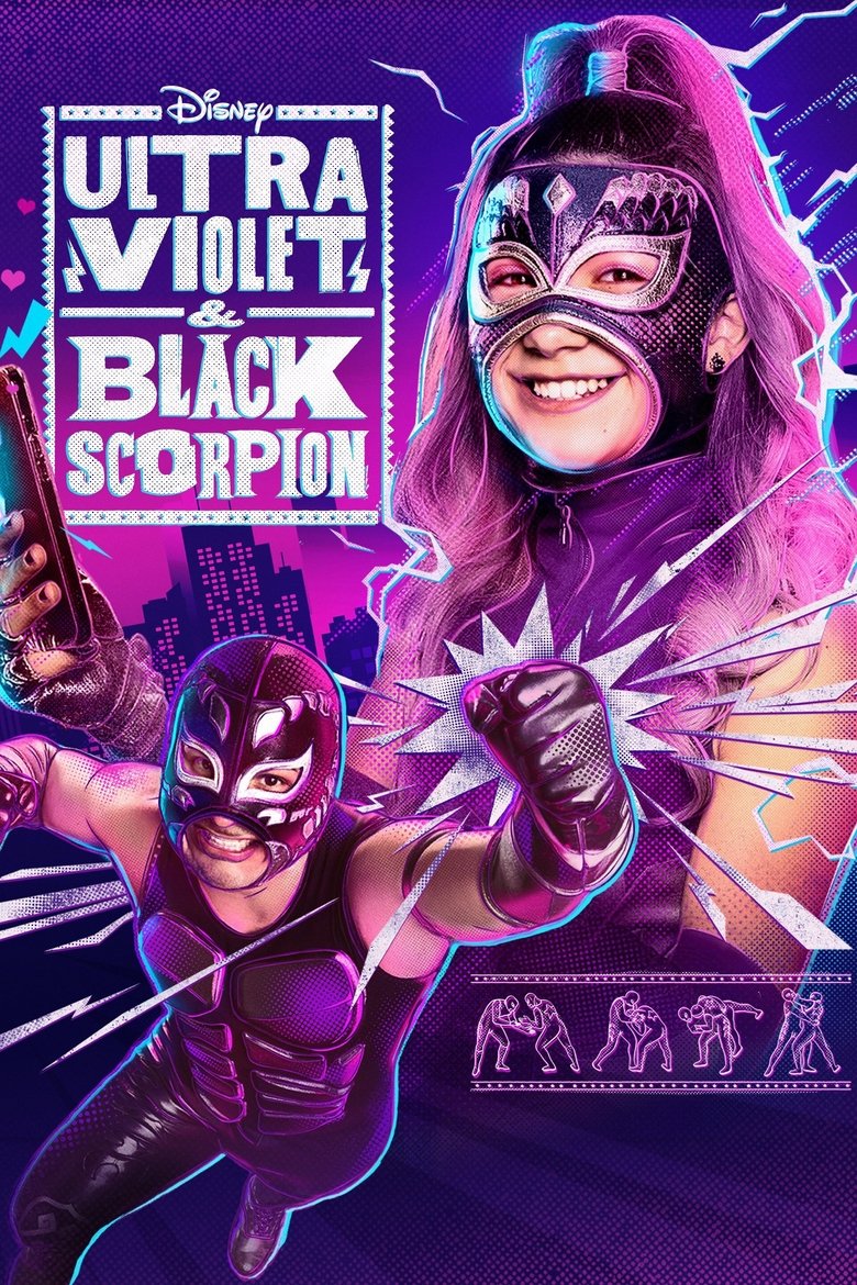 Ultra Violet & Black Scorpion Poster of Ultra Violet & Black Scorpion