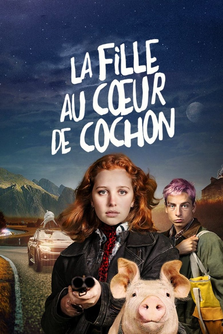 La Fille au cœur de cochon Poster of La Fille au cœur de cochon