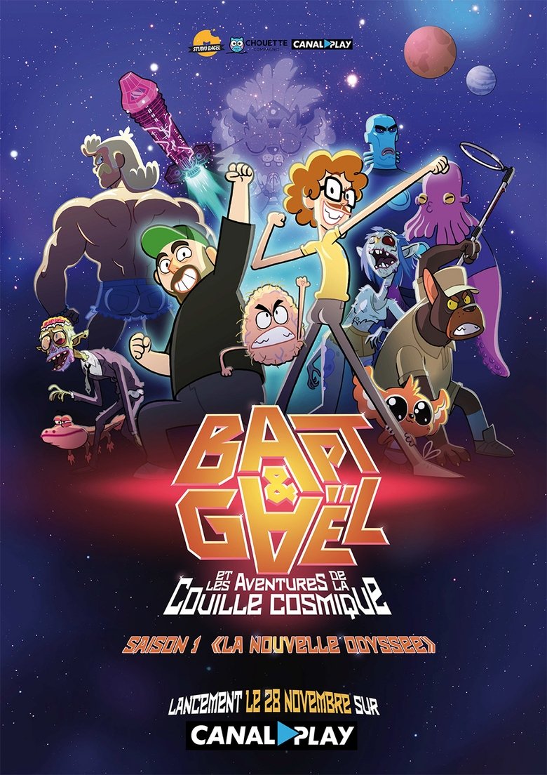 Bapt&Gaël et Les Aventures de la Couille Cosmique Poster of Bapt&Gaël et Les Aventures de la Couille Cosmique