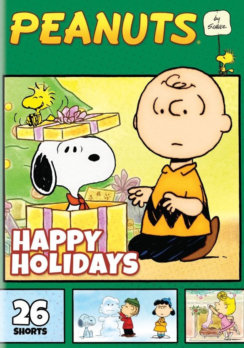 Peanuts by Shulz Happy Holidays Poster of Peanuts by Shulz Happy Holidays