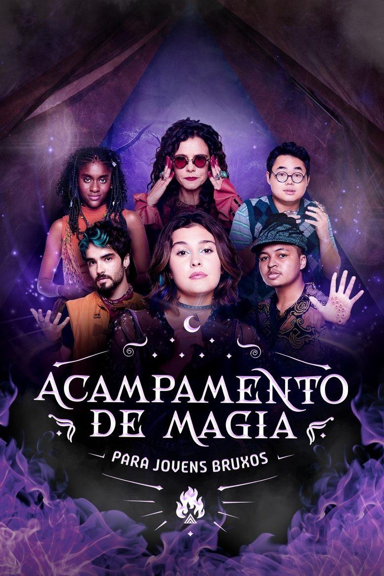 Acampamento de Magia para Jovens Bruxos Poster of Acampamento de Magia para Jovens Bruxos