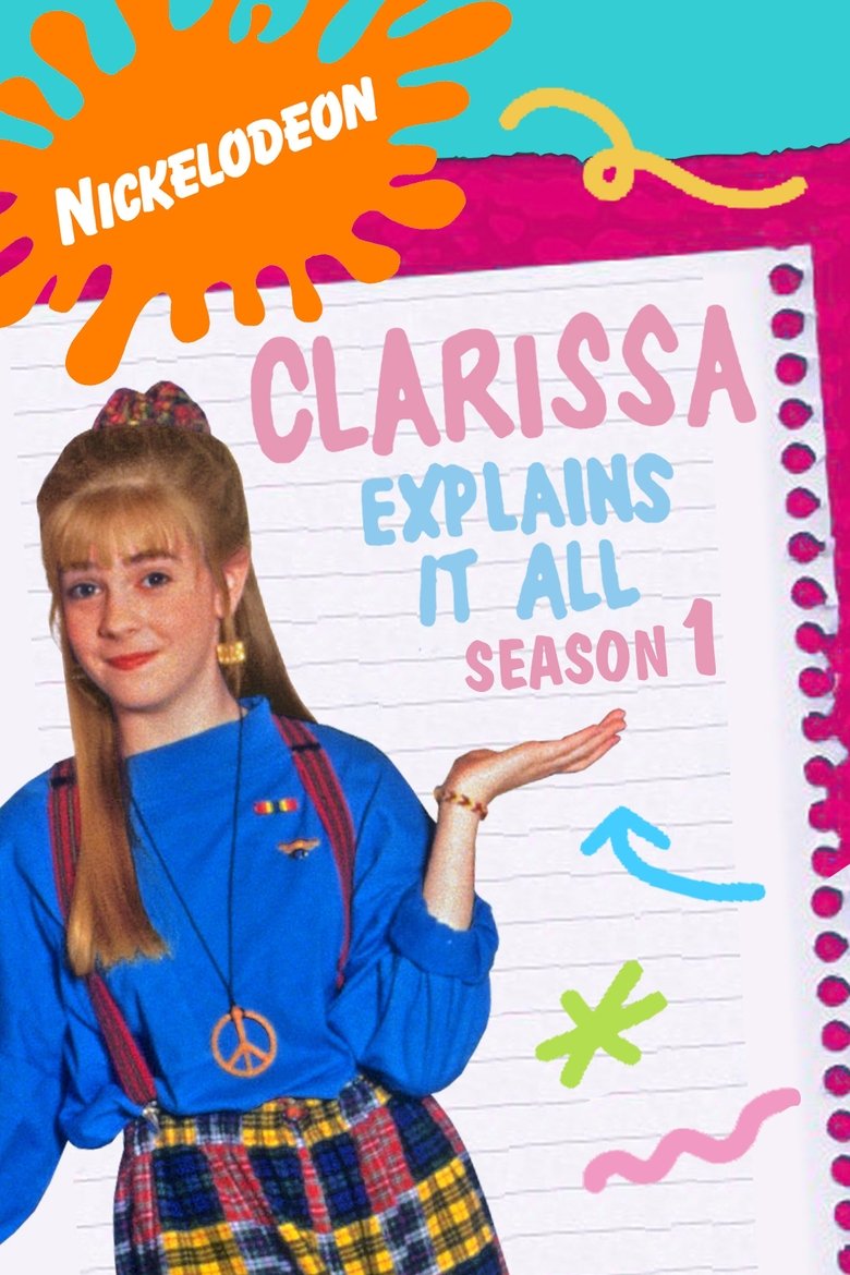 Episodes in Clarissa Explains It All - Season 1 - Season 1 Poster of Episodes in Clarissa Explains It All - Season 1 - Season 1