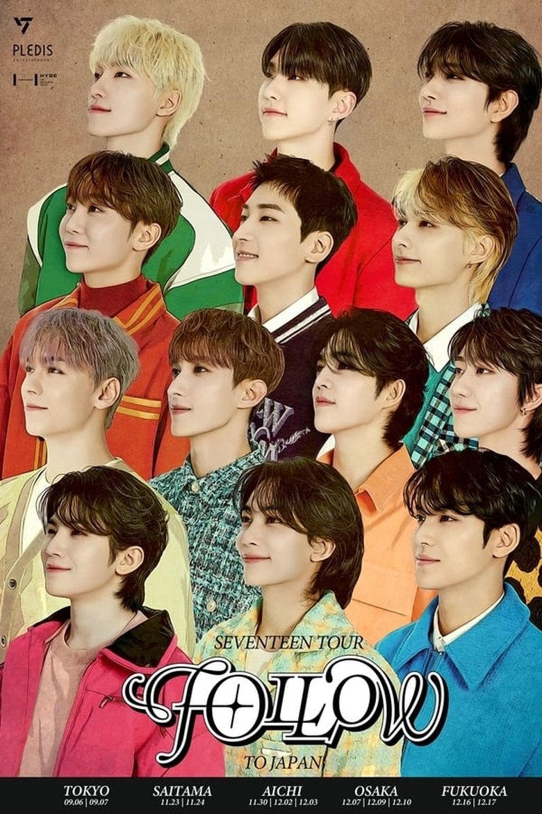 SEVENTEEN TOUR 'FOLLOW' TO JAPAN Fukuoka PayPay Dome Poster of SEVENTEEN TOUR 'FOLLOW' TO JAPAN Fukuoka PayPay Dome
