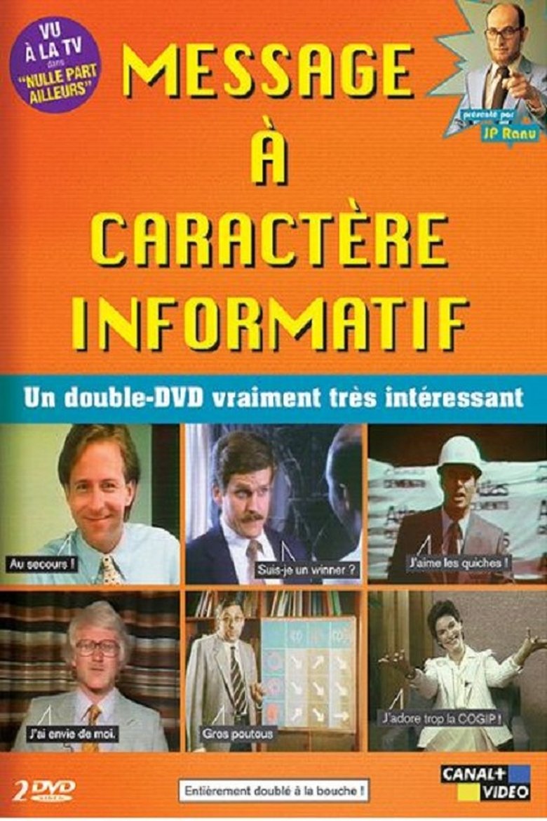 Message à caractère informatif Poster of Message à caractère informatif