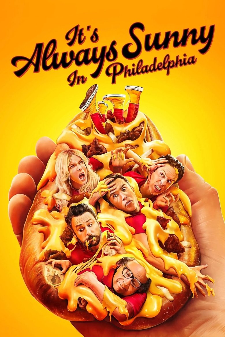 Cast and Crew in It's Always Sunny In Philadelphia - The Gang F***s Up Abbott Elementary (Season 17 - Episode 1) - The Gang F***s Up Abbott Elementary Poster of Cast and Crew in It's Always Sunny In Philadelphia - The Gang F***s Up Abbott Elementary (Season 17 - Episode 1) - The Gang F***s Up Abbott Elementary