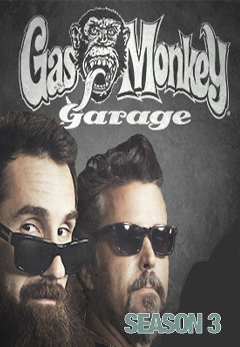 Cast and Crew in Fast N' Loud - Season 3 - Episode 1 - Ferrari Fix Part 1/Dead Head Bus Poster of Cast and Crew in Fast N' Loud - Season 3 - Episode 1 - Ferrari Fix Part 1/Dead Head Bus