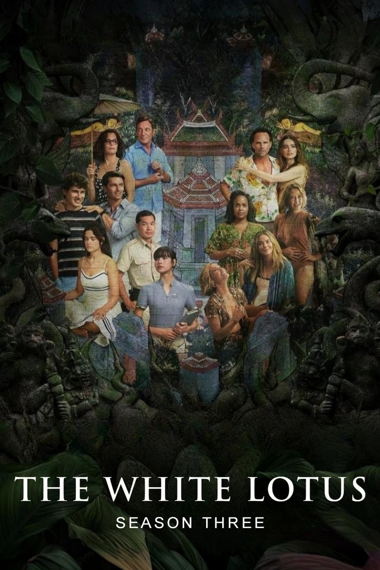 Cast and Crew in The White Lotus - Amor Fati (Season 3 - Episode 8) - Amor Fati Poster of Cast and Crew in The White Lotus - Amor Fati (Season 3 - Episode 8) - Amor Fati