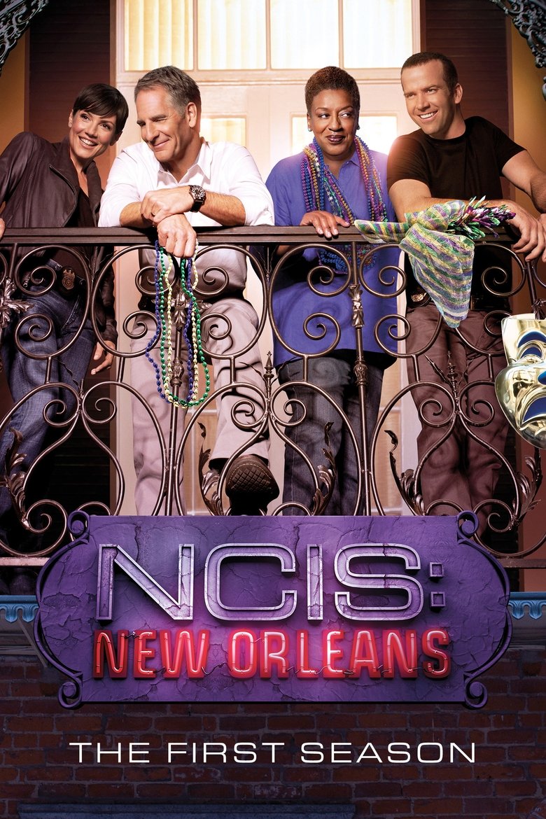 Cast and Crew in NCIS New Orleans - Season 1 - Episode 15 - Le Carnaval de la Mort Poster of Cast and Crew in NCIS New Orleans - Season 1 - Episode 15 - Le Carnaval de la Mort