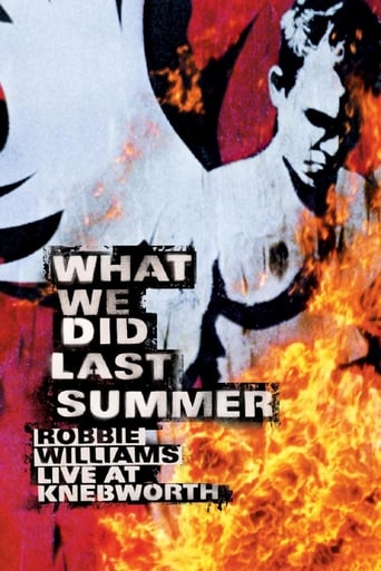 Poster of Robbie Williams: What We Did Last Summer - Live at Knebworth