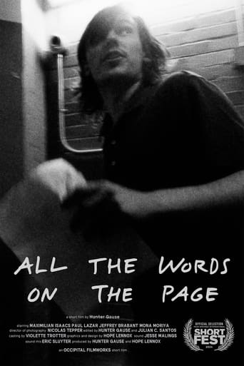 Poster of All the Words on the Page