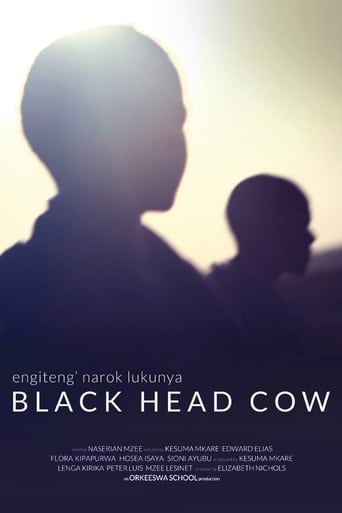 Poster of Black Head Cow