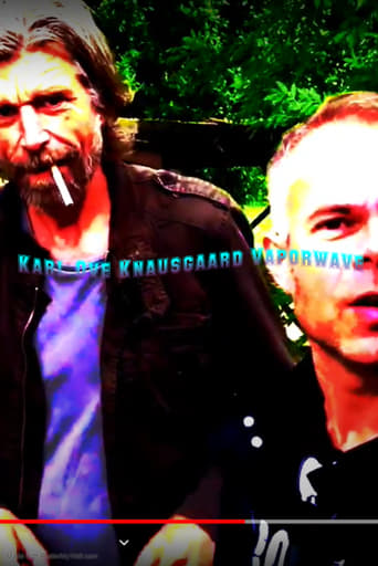 Poster of Karl Ove Knausgaard Vaporwave