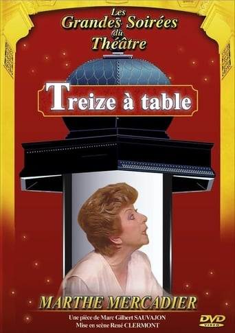 Poster of Treize à table