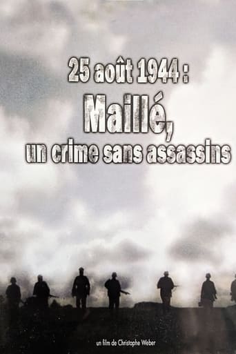 Poster of 25 août 1944, Maillé : un crime sans assassins