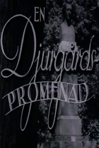 Poster of En Djurgårdspromenad