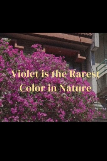 Poster of Violet is the rarest color in nature