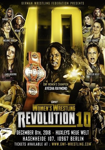 Poster of GWF. Women Wrestling Revolution 10