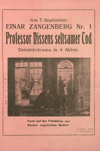 Poster of Professor Nissens seltsamer Tod