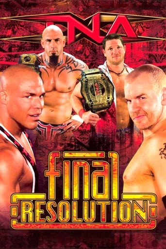 Poster of TNA Final Resolution January 2008
