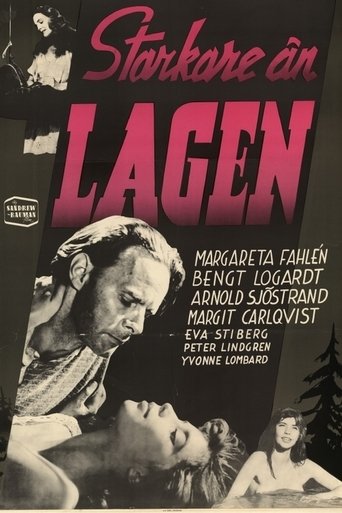 Poster of Starkare än lagen