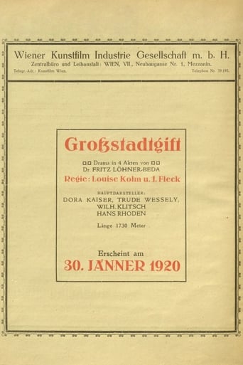 Poster of Großstadtgift