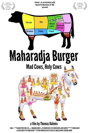 Poster of Maharadja Burger - Mad Cows, Holy Cows