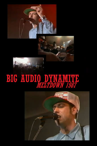 Poster of Big Audio Dynamite: Meltdown 1987