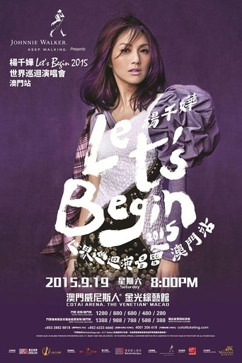 Poster of 楊千嬅 Let's Begin 2015 世界巡迴演唱會香港紅館站 Miriam Yeung Let's Begin Concert World Tour 2015