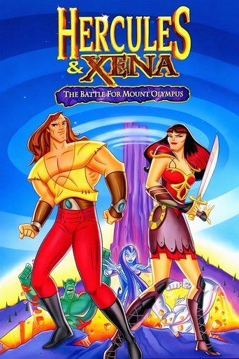 Poster of Hercules and Xena - The Animated Movie: The Battle for Mount Olympus