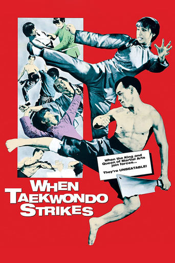 Poster of When Taekwondo Strikes