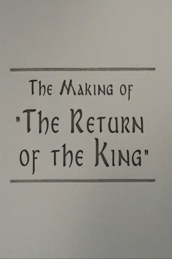 Poster of A Filmmaker's Journey: Making 'The Return of the King'