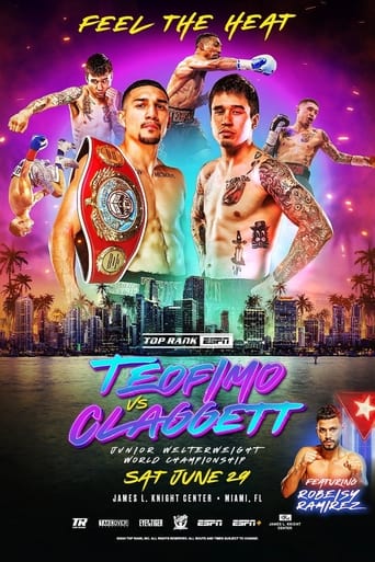 Poster of Teofimo Lopez vs. Steve Claggett