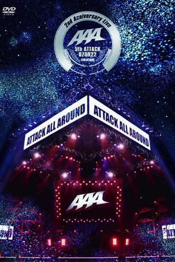 Poster of AAA 2nd Anniversary Live -5th ATTACK 070922- Nippon Budokan