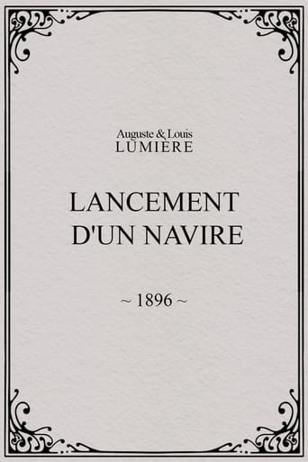 Poster of Lancement d'un navire