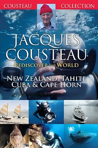 Poster of Jacques Cousteau: Rediscover the World | New Zealand, Tahiti, Cuba, & Cape Horn