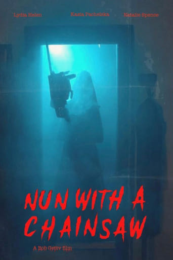 Poster of Nun With a Chainsaw