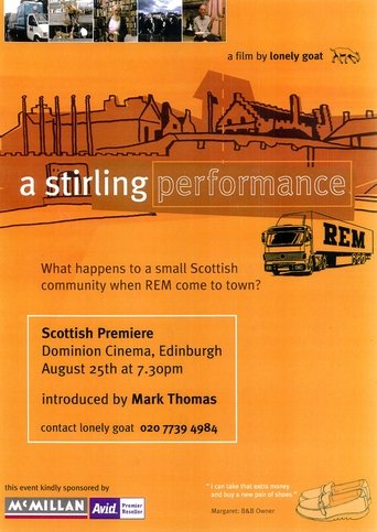 Poster of R.E.M.: A Stirling Performance