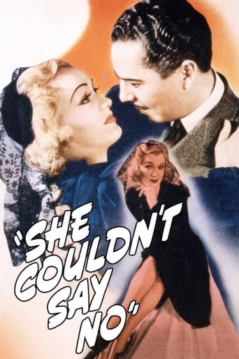 Poster of She Couldn't Say No