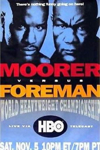 Poster of George Foreman vs Michael Moorer